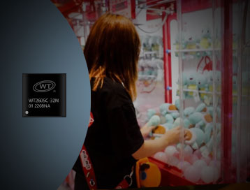 唯創(chuàng)知音WT2605C音頻藍(lán)牙語音芯片在娃娃機(jī)中的應(yīng)用【語音IC廠家】 唯創(chuàng)知音WT2605C音頻藍(lán)牙語音芯片在娃娃機(jī)中的應(yīng)用【語音IC廠家】